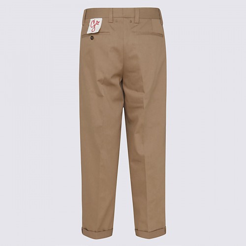 BEIGE COTTON PANTS