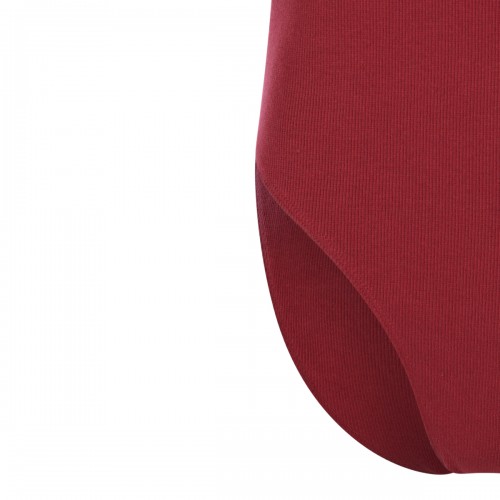 RED COTTON BODYSUIT