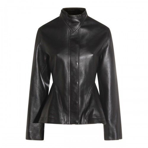 BLACK LEATHER JACKET