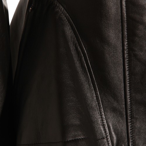BLACK LEATHER JACKET