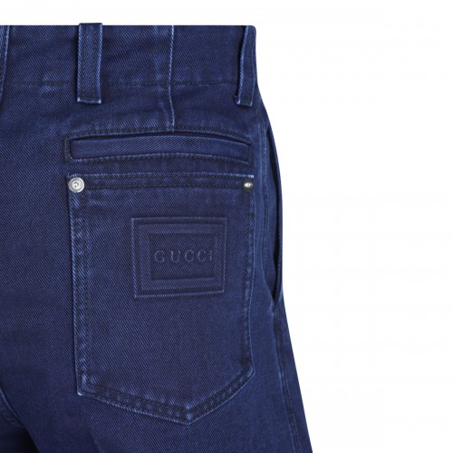NAVY COTTON PANTS