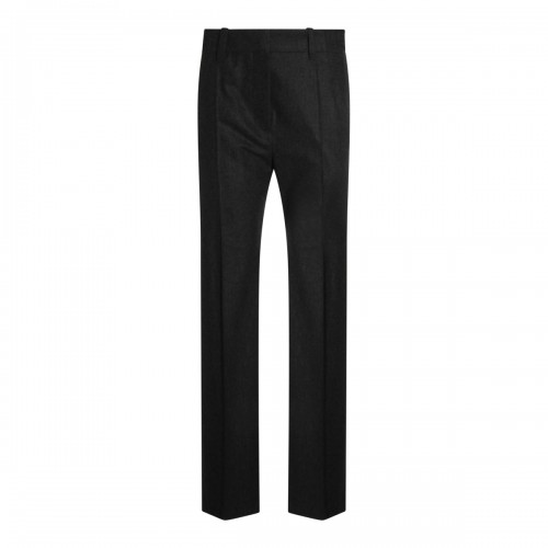 BLACK WOOL PANTS