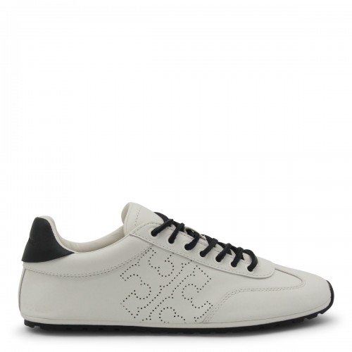 WHITE LEATHER SNEAKERS