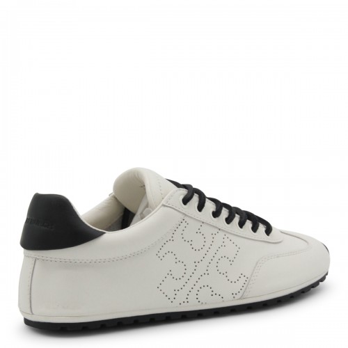 WHITE LEATHER SNEAKERS