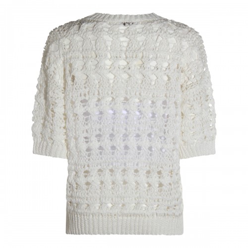 WHITE KNITWEAR