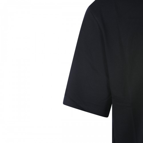 BLACK WOOL T-SHIRT