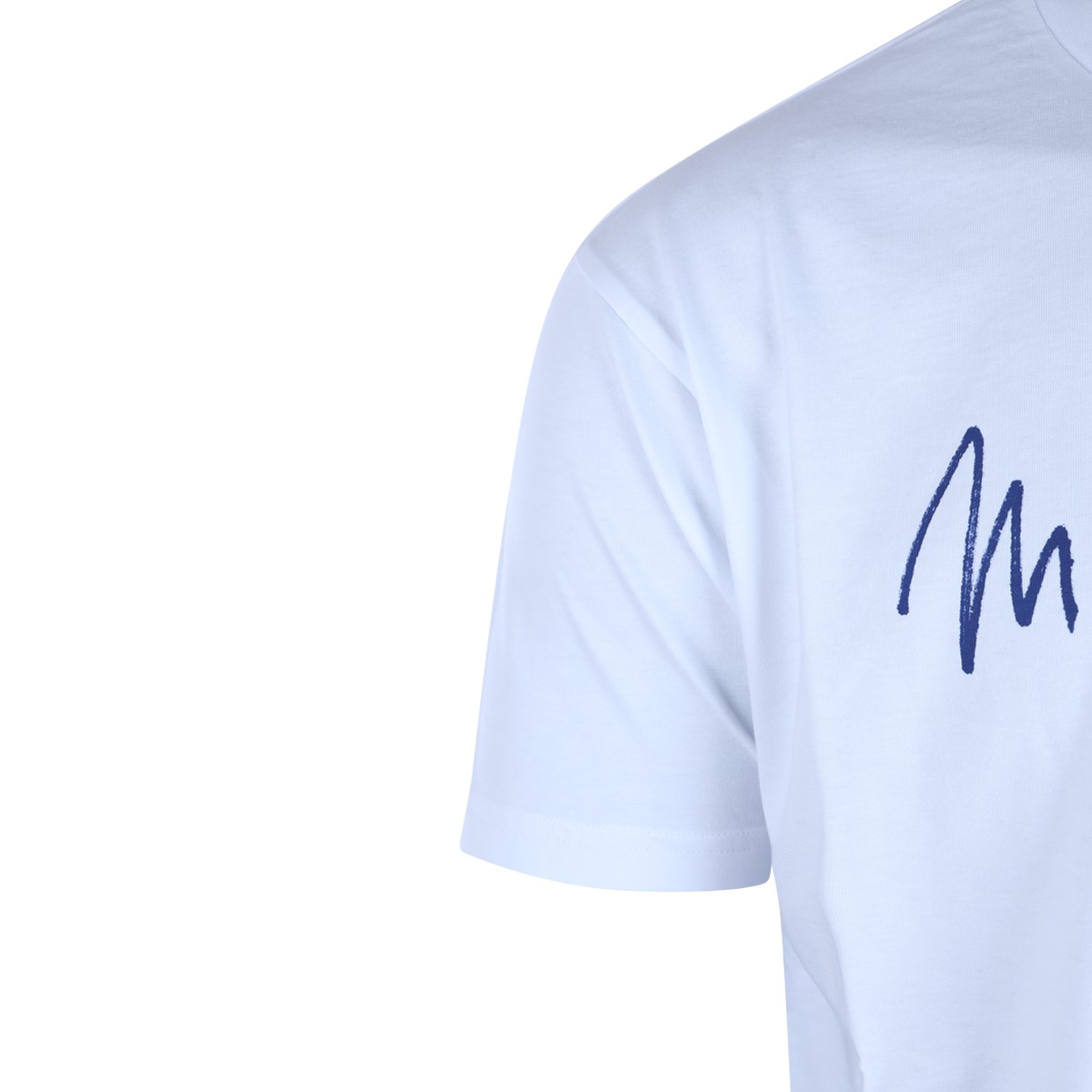 WHITE COTTON T-SHIRT