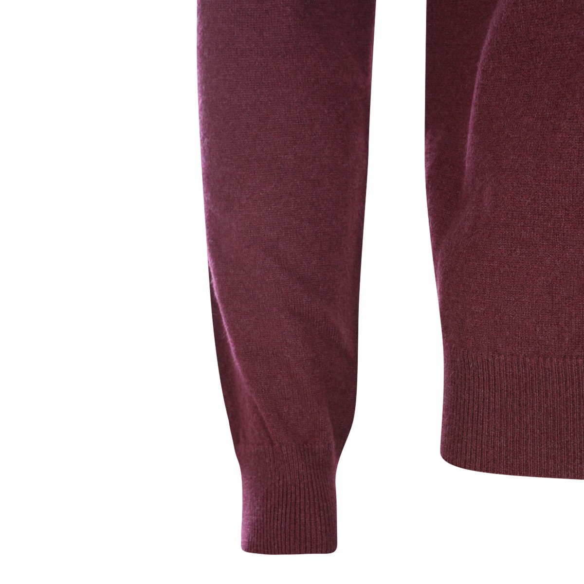 DARK RED CASHMERE KNITWEAR