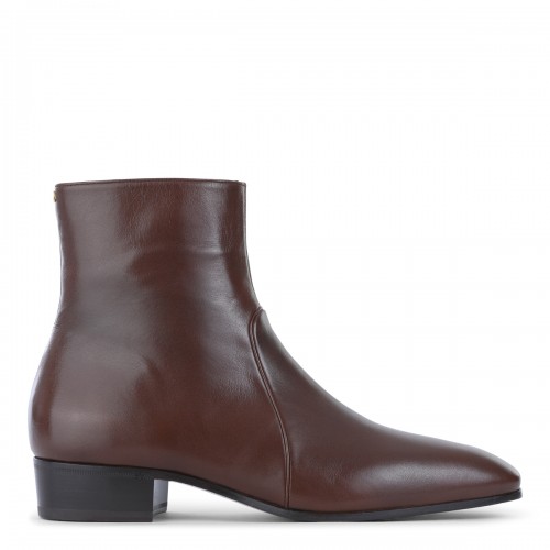 BROWN LEATHER BOOTS