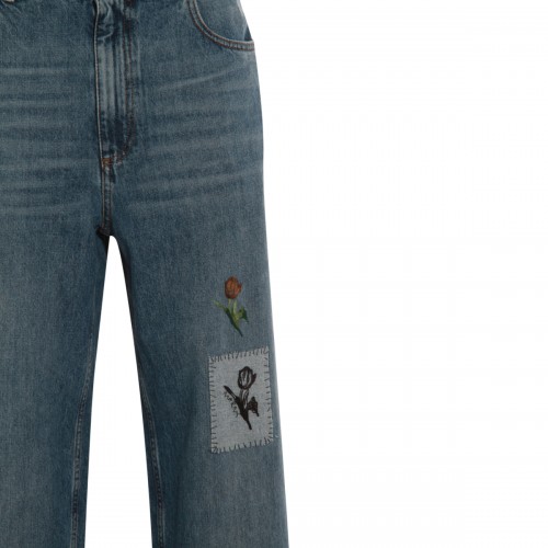 BLUE COTTON JEANS