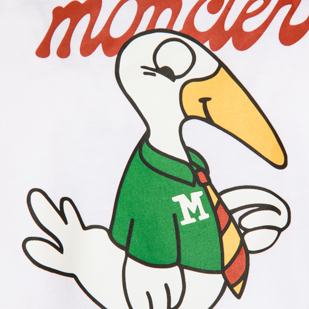 WHITE COTTON T-SHIRT