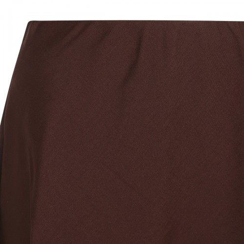 BURGUNDY COTTON SKIRT