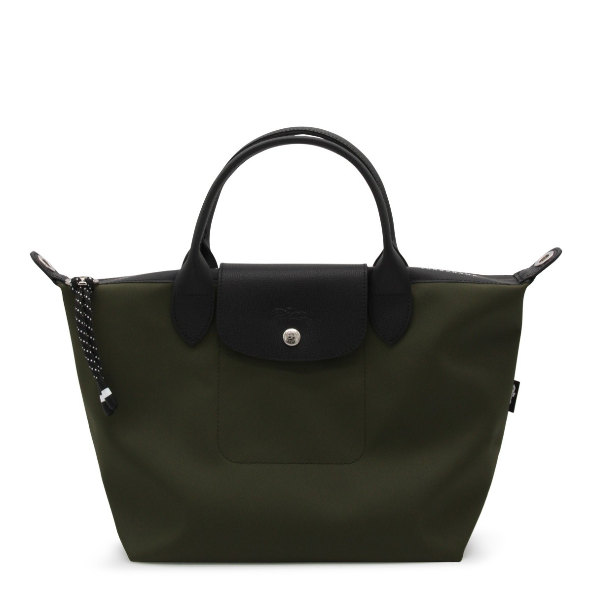 GREEN LEATHER LE PLIAGE ENERGY S TOTE BAG