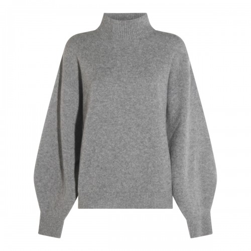 GREY COTTON KNITWEAR
