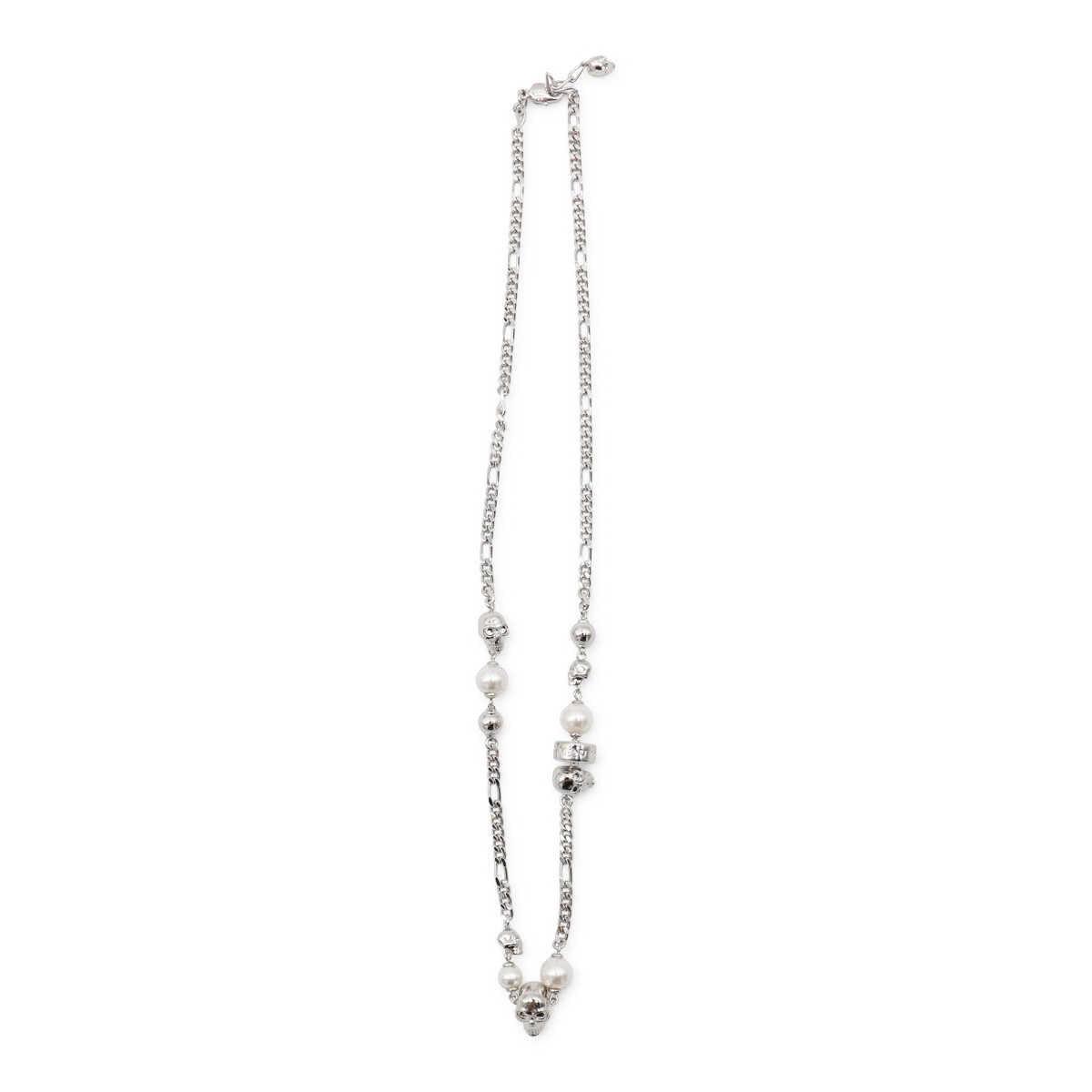 SILVER METAL NECKLACE