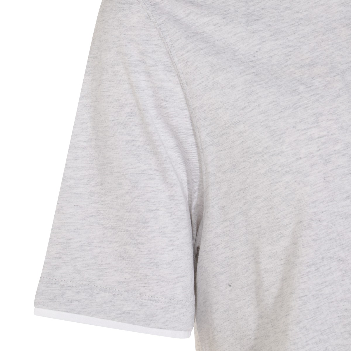 GREY COTTON T-SHIRT