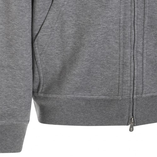 GREY COTTON SWEATSHIRT