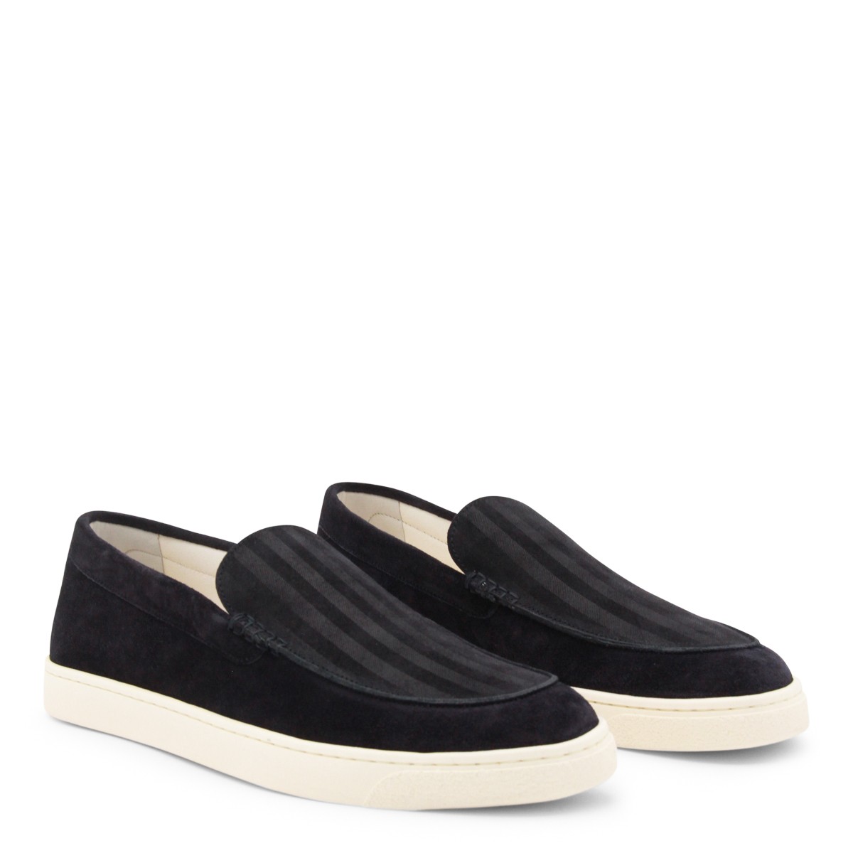 NAVY LEATHER SNEAKERS NAVY LEATHER SNEAKERS