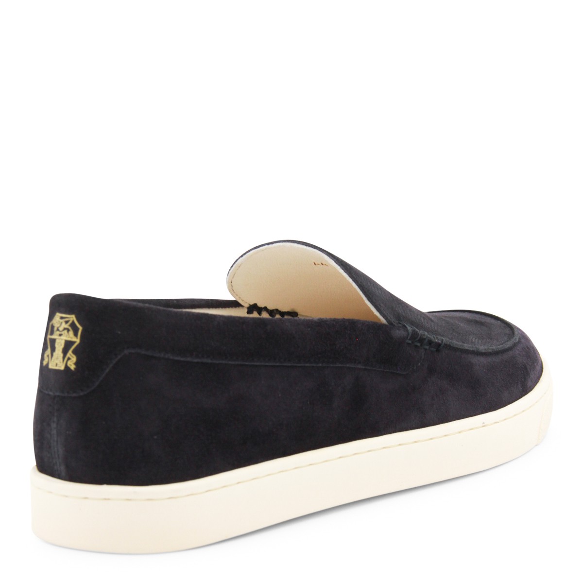 NAVY LEATHER SNEAKERS NAVY LEATHER SNEAKERS