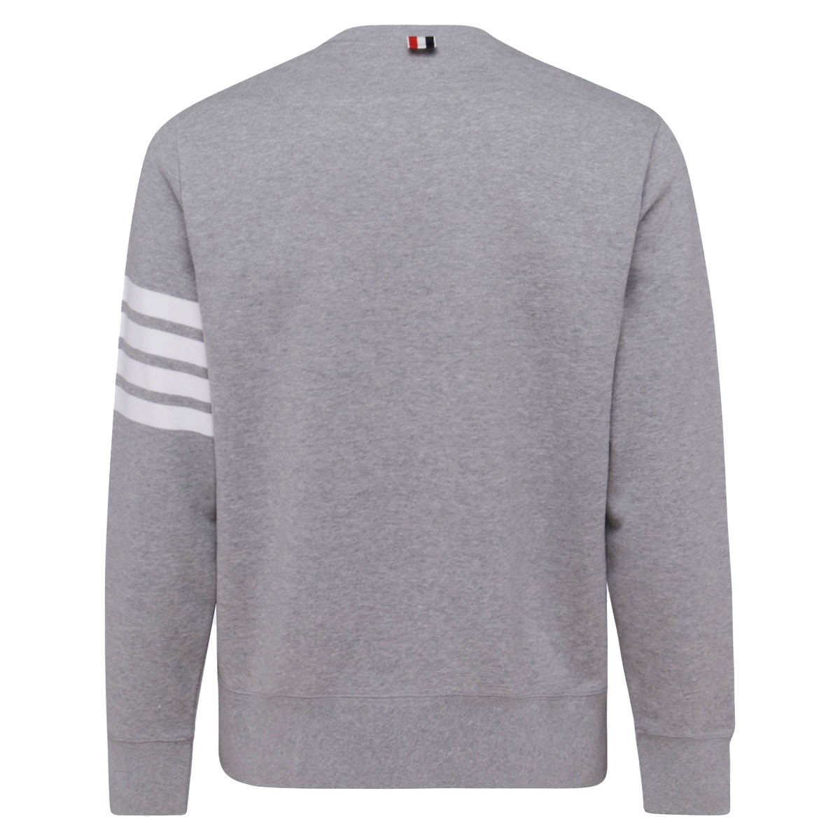 LIGHT GREY COTTON 4-BAR SWEATSHIRT