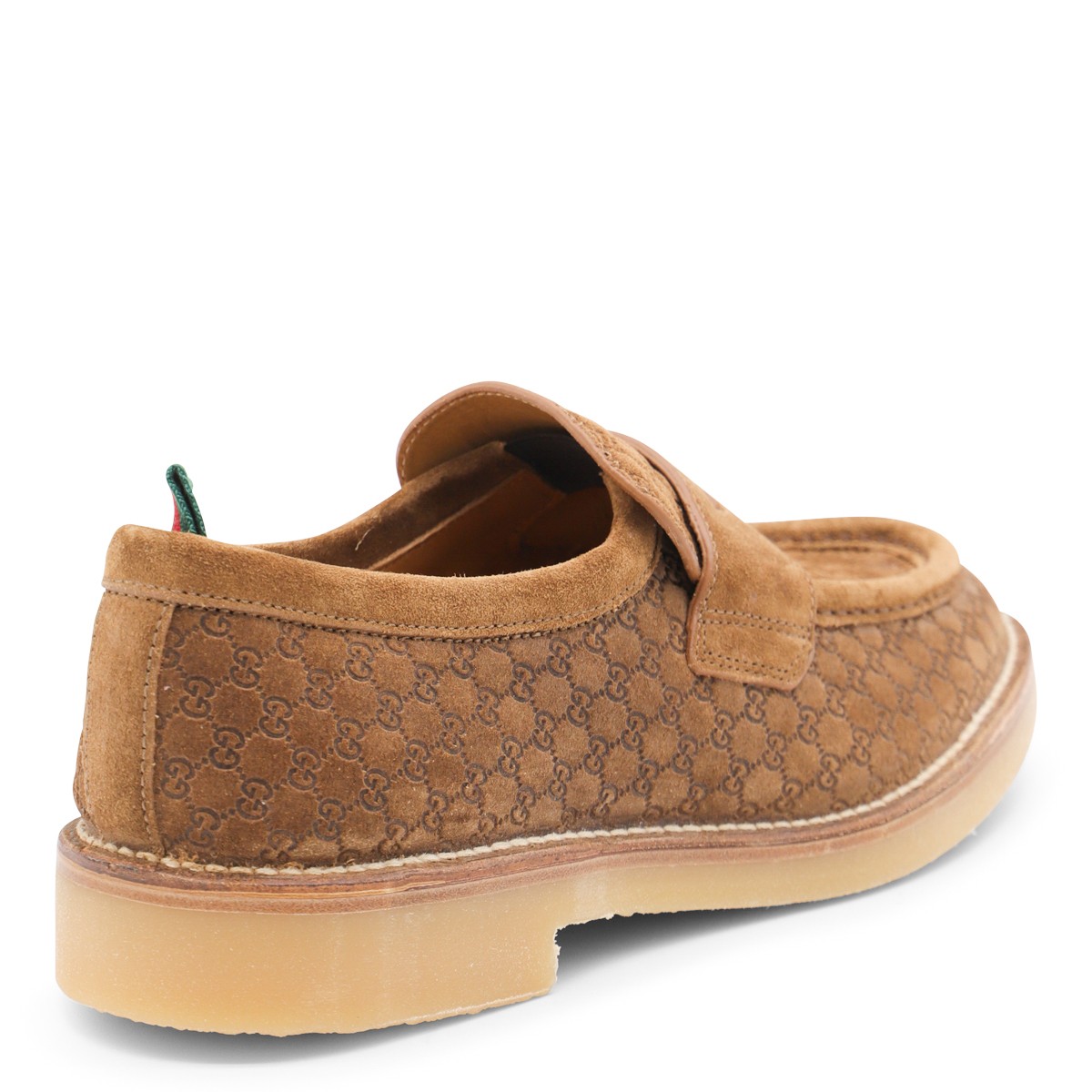 BEIGE LEATHER LOAFERS BEIGE LEATHER LOAFERS