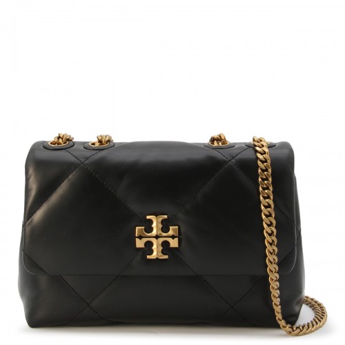 BLACK LEATHER KIRA SHOULDER...