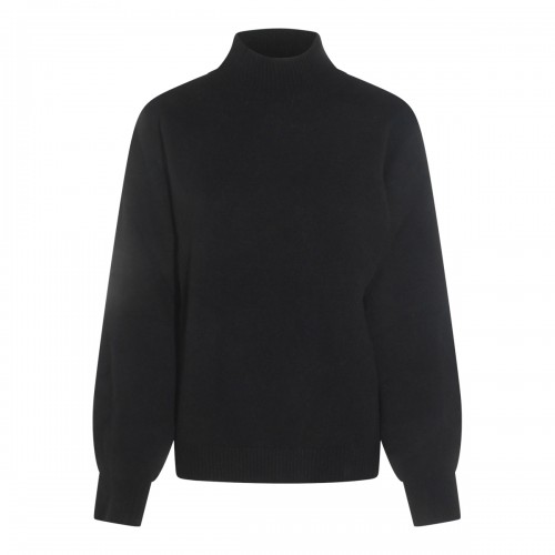 BLACK COTTON KNITWEAR