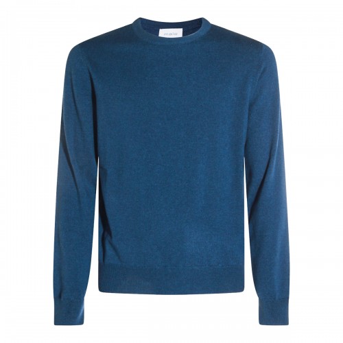 BLUE CASHMERE KNITWEAR