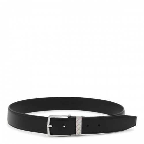 BLACK LEATHER BELT