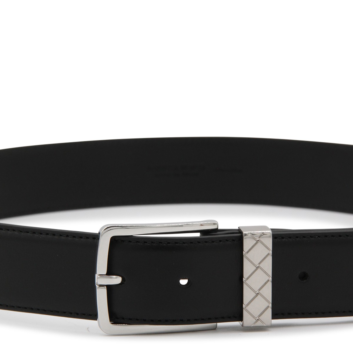 BLACK LEATHER BELT