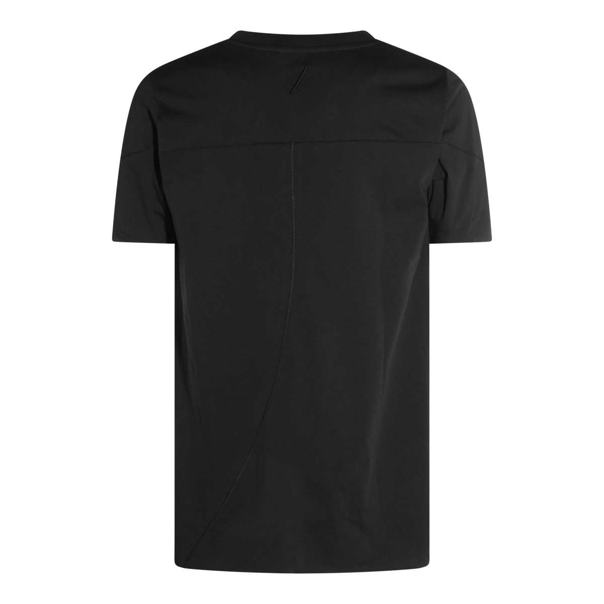 BLACK COTTON T-SHIRT