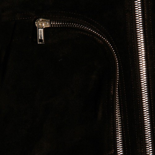 BLACK BAUHAUS FLIGHT LEATHER JACKET