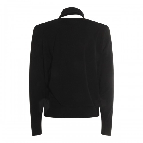 BLACK CASHMERE KNITWEAR