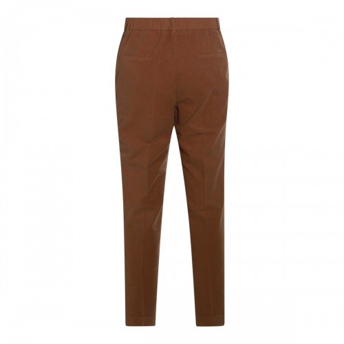BROWN COTTON PANTS