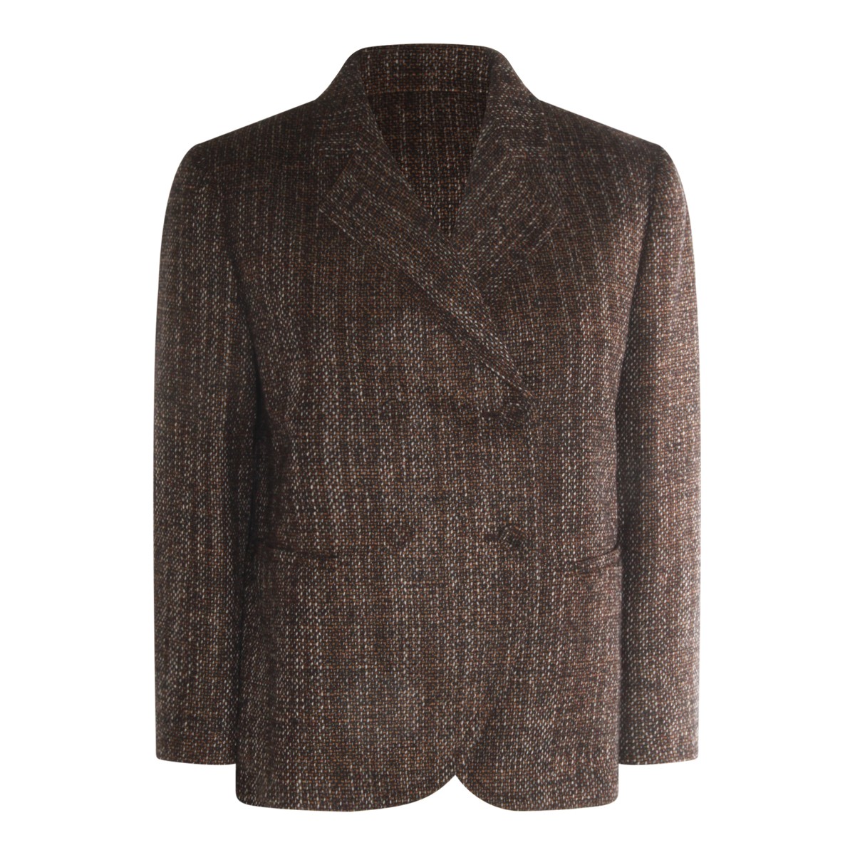 BROWN WOOL BLAZER