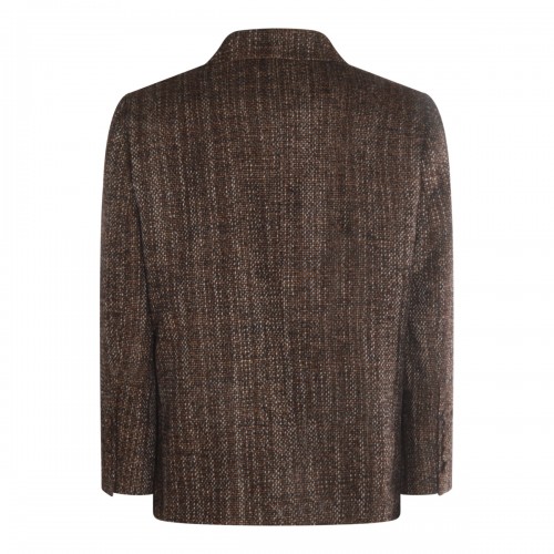 BROWN WOOL BLAZER