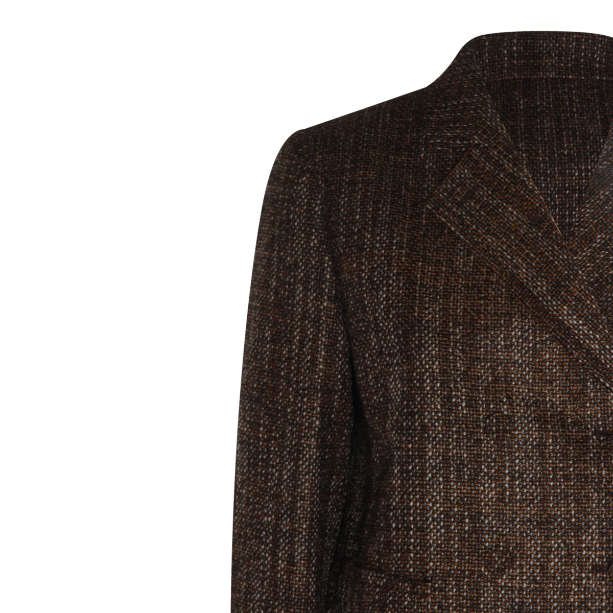 BROWN WOOL BLAZER BROWN WOOL BLAZER