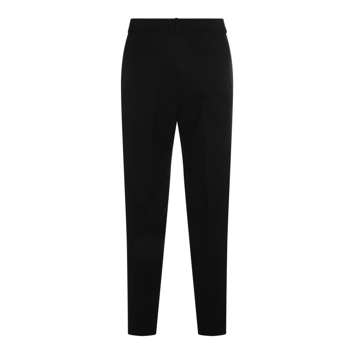 BLACK WOOL PANTS BLACK WOOL PANTS