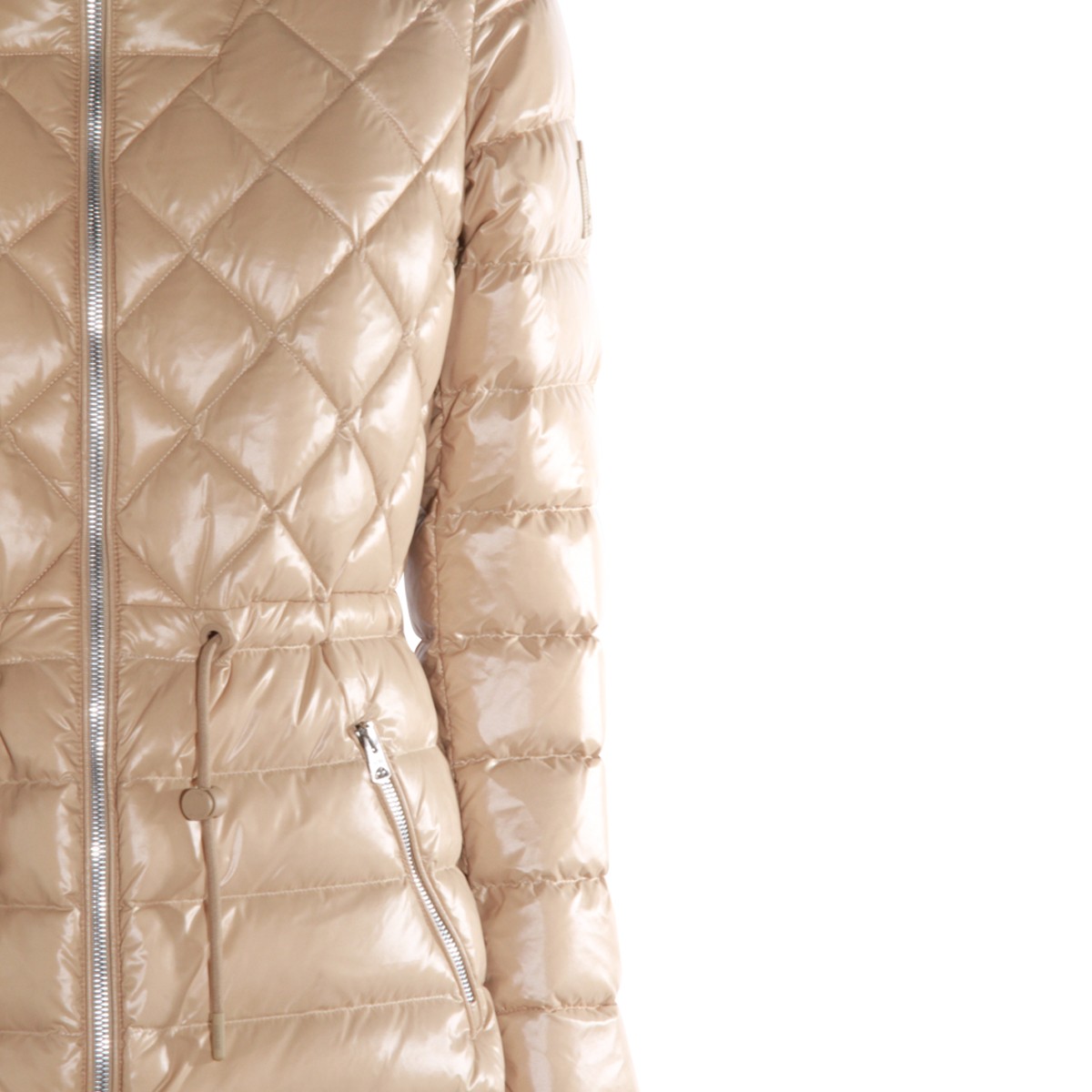 LIGHT BEIGE DOWN JACKET LIGHT BEIGE DOWN JACKET