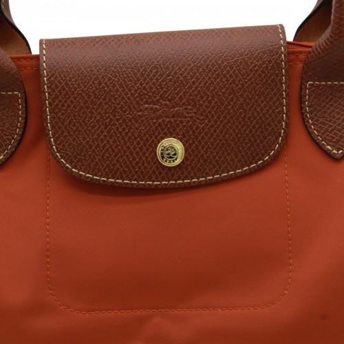 ORANGE LE PLIAGE ORIGINAL SAC CABAS M TOTE BAG