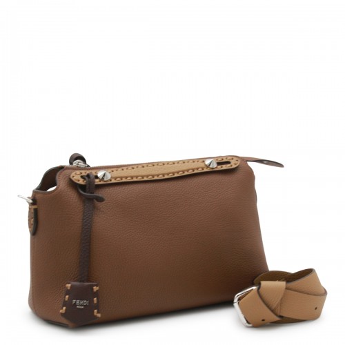 BROWN LEATHER BY THE WAY MEDIUM TO HANDLE BAG