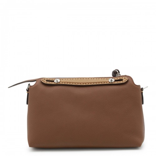 BROWN LEATHER BY THE WAY MEDIUM TO HANDLE BAG