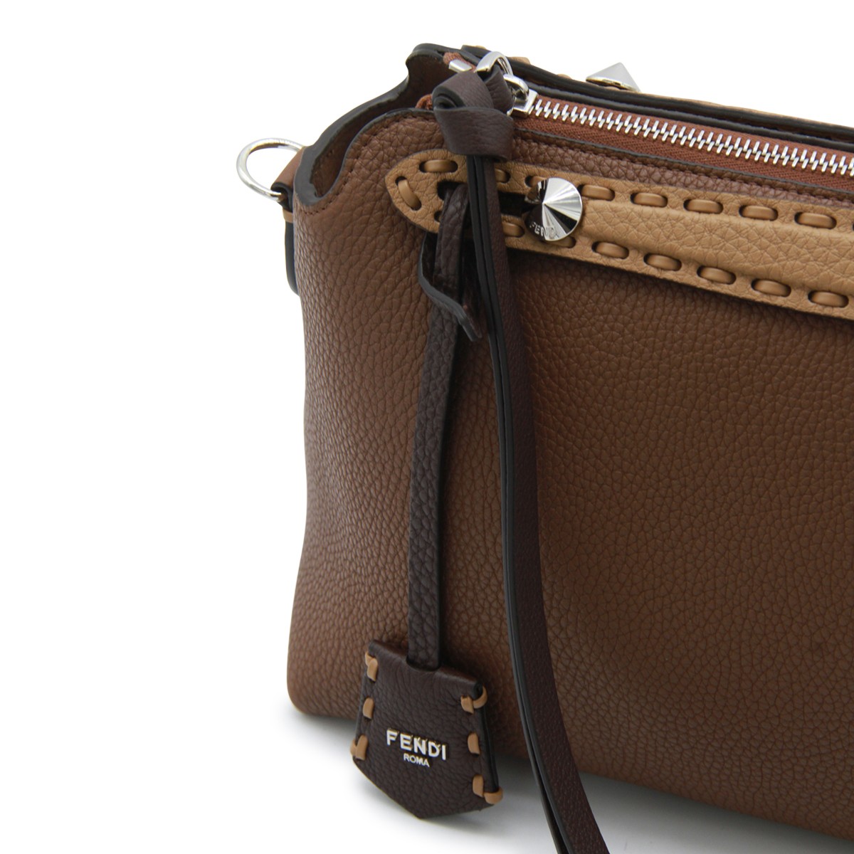 BROWN LEATHER BY THE WAY MEDIUM TO...