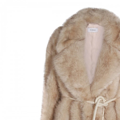 BEIGE ROSARIA COAT