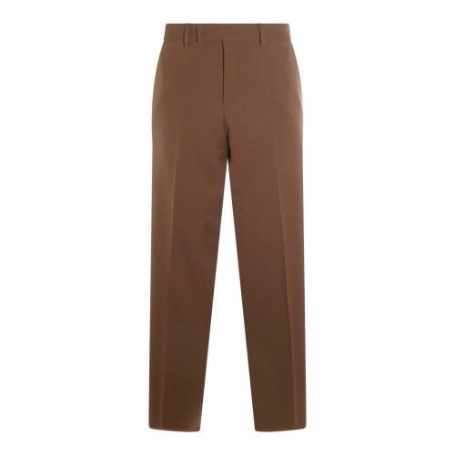 BROWN WOOL PANTS