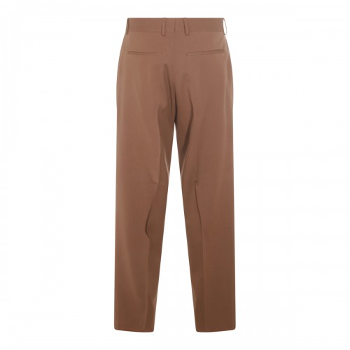 BROWN WOOL PANTS 2