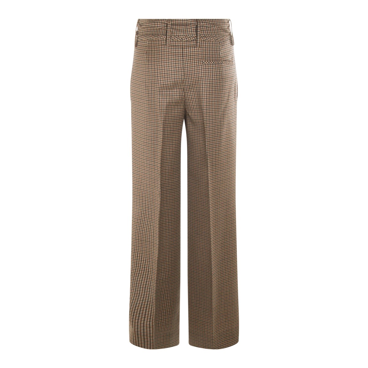 BROWN WOOL PANTS