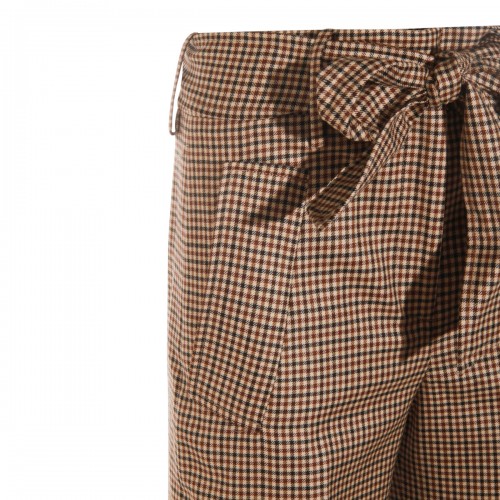 BROWN WOOL PANTS