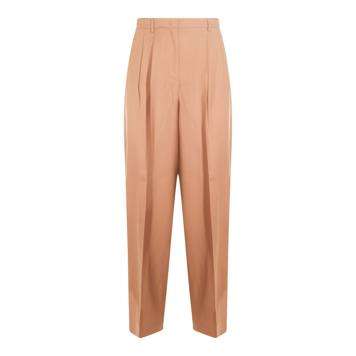 LIGHT PINK WOOL PANTS
