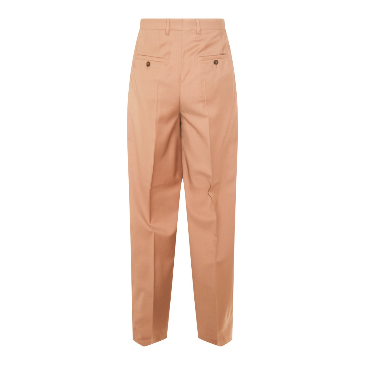 LIGHT PINK WOOL PANTS